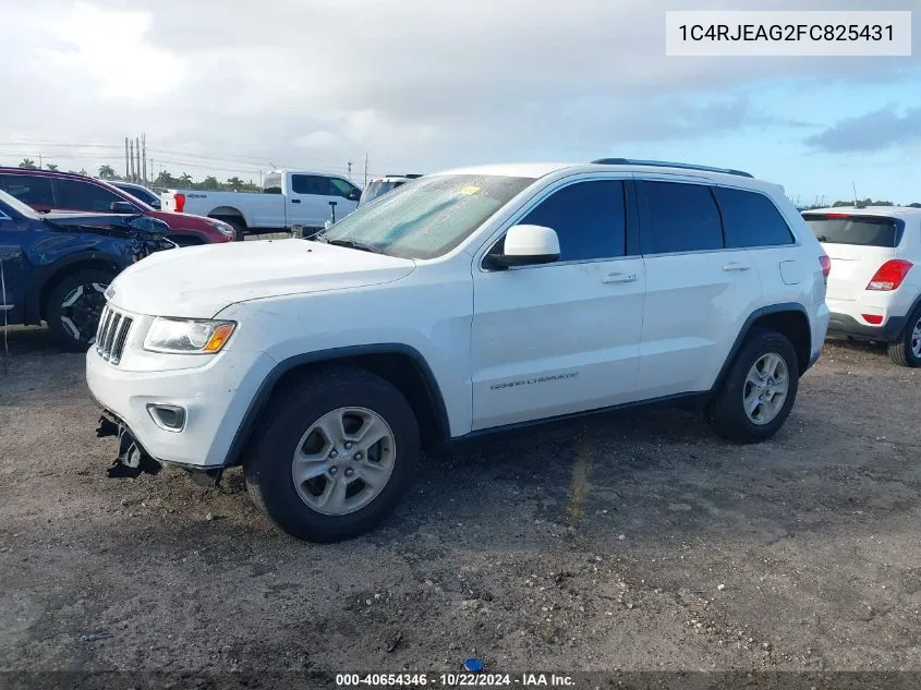 2015 Jeep Grand Cherokee Laredo VIN: 1C4RJEAG2FC825431 Lot: 40654346