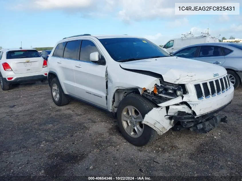 2015 Jeep Grand Cherokee Laredo VIN: 1C4RJEAG2FC825431 Lot: 40654346