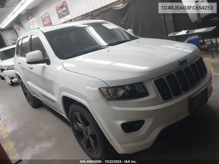 2015 Jeep Grand Cherokee Altitude VIN: 1C4RJEAG3FC654253 Lot: 40654590