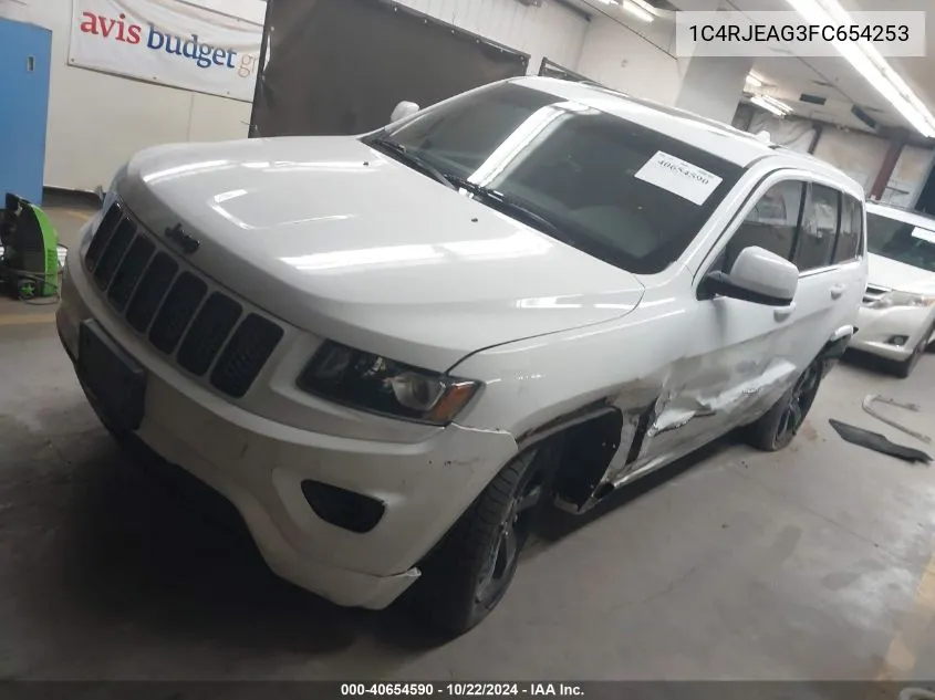 2015 Jeep Grand Cherokee Altitude VIN: 1C4RJEAG3FC654253 Lot: 40654590