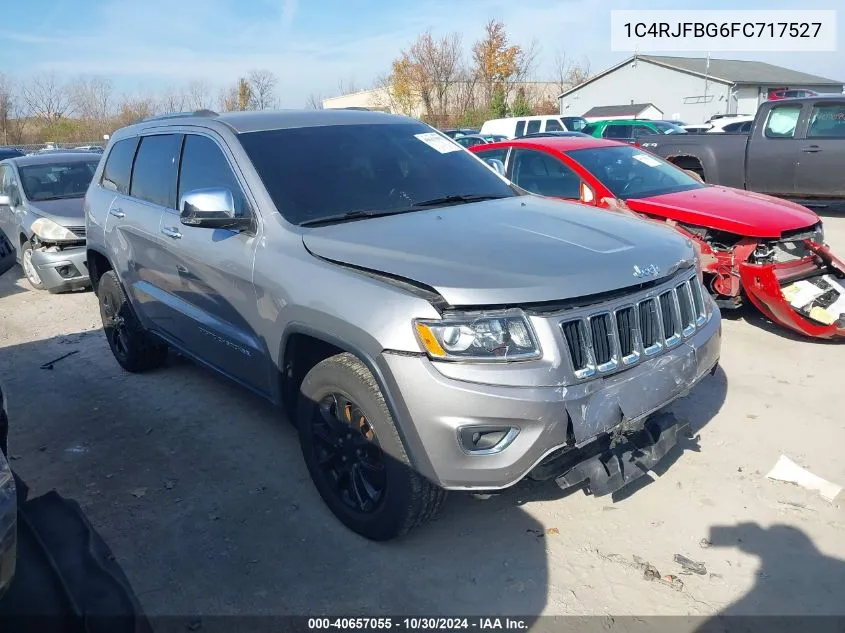 2015 Jeep Grand Cherokee Limited VIN: 1C4RJFBG6FC717527 Lot: 40657055