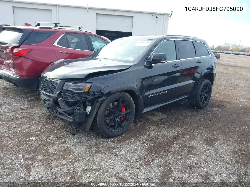 2015 Jeep Grand Cherokee Srt VIN: 1C4RJFDJ8FC795090 Lot: 40668465