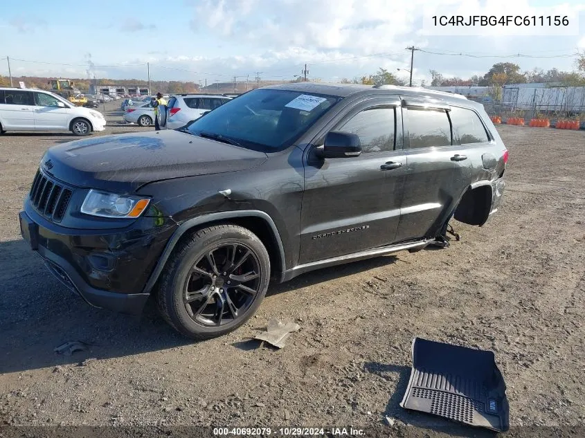 2015 Jeep Grand Cherokee Limited VIN: 1C4RJFBG4FC611156 Lot: 40692079