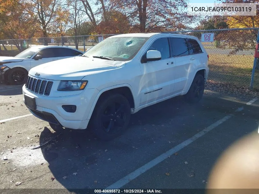 2015 Jeep Grand Cherokee Altitude VIN: 1C4RJFAG9FC103119 Lot: 40695572