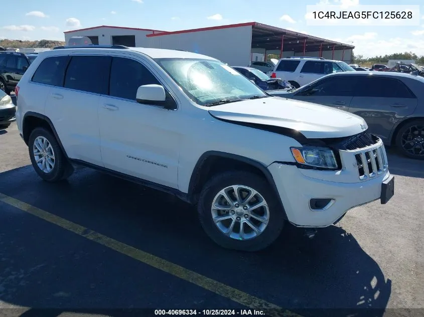 2015 Jeep Grand Cherokee Laredo VIN: 1C4RJEAG5FC125628 Lot: 40696334