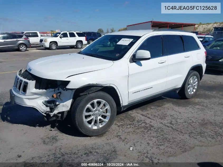 2015 Jeep Grand Cherokee Laredo VIN: 1C4RJEAG5FC125628 Lot: 40696334