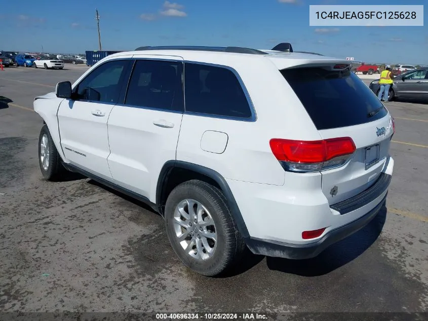 2015 Jeep Grand Cherokee Laredo VIN: 1C4RJEAG5FC125628 Lot: 40696334