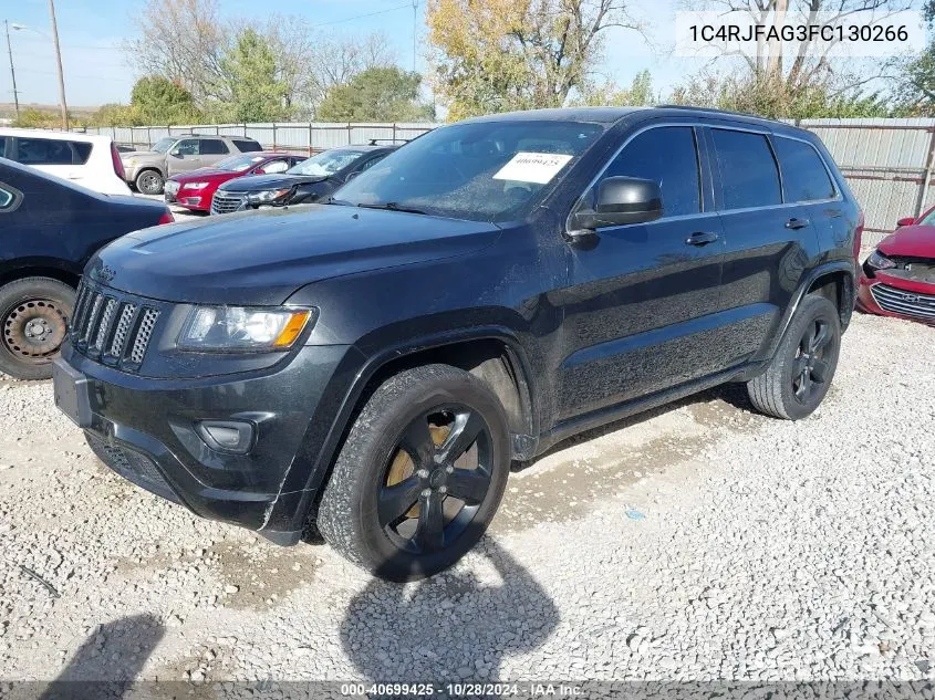 2015 Jeep Grand Cherokee Altitude VIN: 1C4RJFAG3FC130266 Lot: 40699425