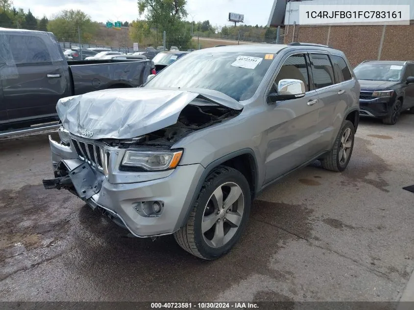 2015 Jeep Grand Cherokee Limited VIN: 1C4RJFBG1FC783161 Lot: 40723581