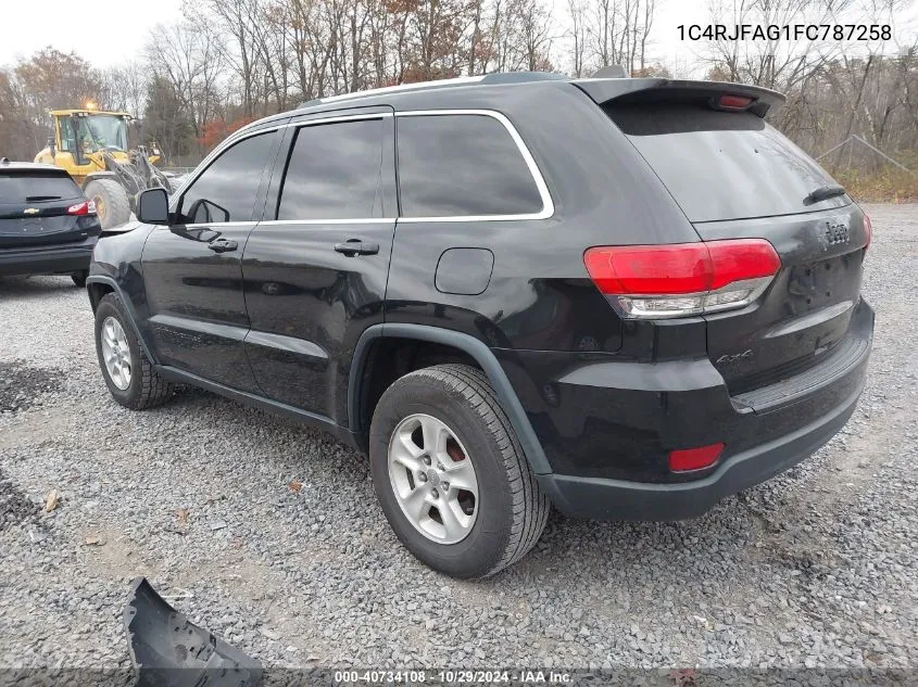 2015 Jeep Grand Cherokee Laredo VIN: 1C4RJFAG1FC787258 Lot: 40734108