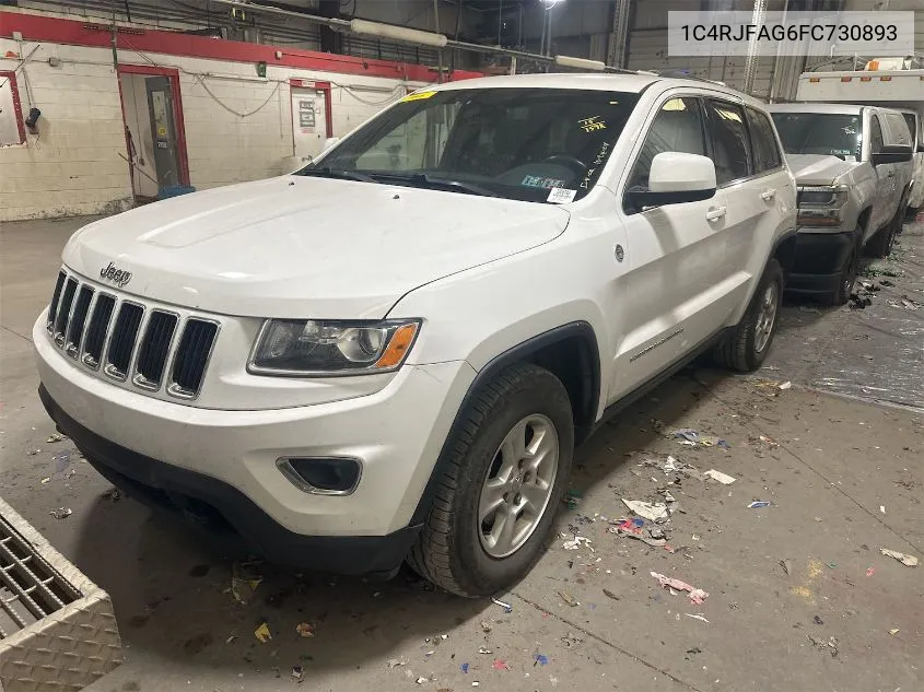 2015 Jeep Grand Cherokee Laredo VIN: 1C4RJFAG6FC730893 Lot: 40738059