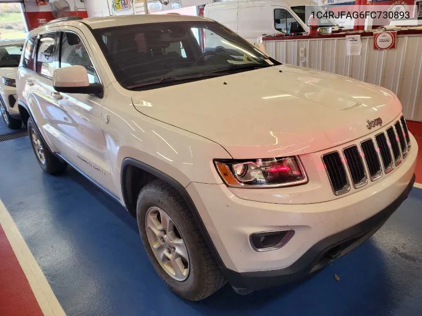 2015 Jeep Grand Cherokee Laredo VIN: 1C4RJFAG6FC730893 Lot: 40738059