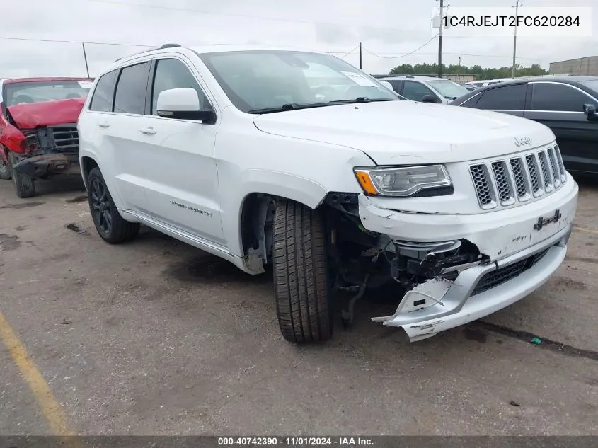 2015 Jeep Grand Cherokee Summit VIN: 1C4RJEJT2FC620284 Lot: 40742390