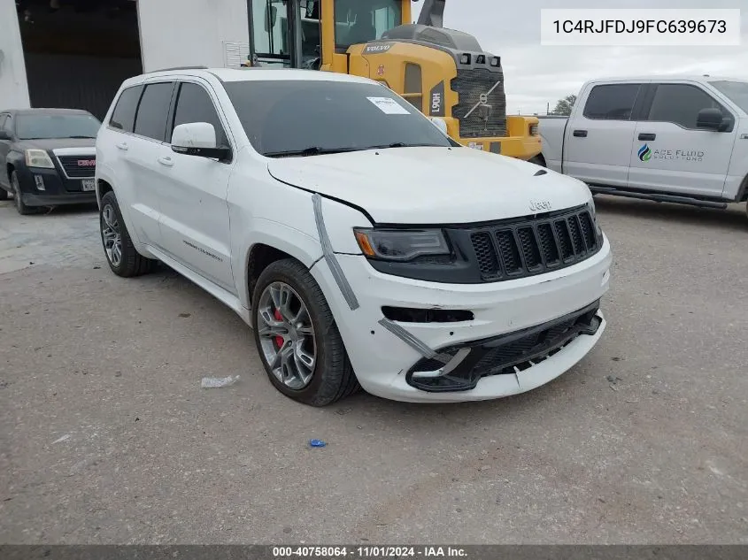 2015 Jeep Grand Cherokee Srt VIN: 1C4RJFDJ9FC639673 Lot: 40758064