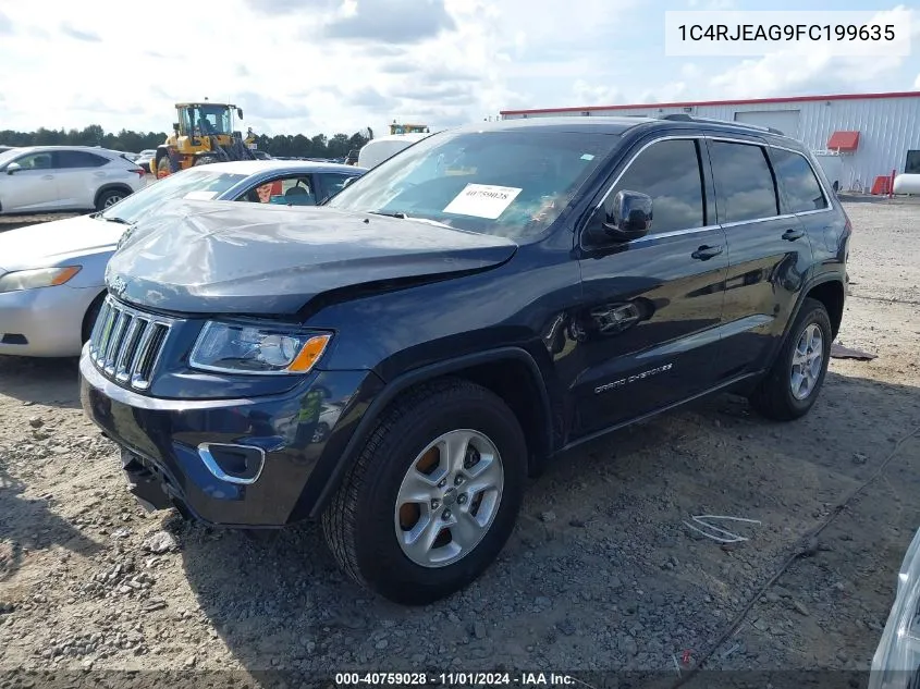 2015 Jeep Grand Cherokee Laredo VIN: 1C4RJEAG9FC199635 Lot: 40759028