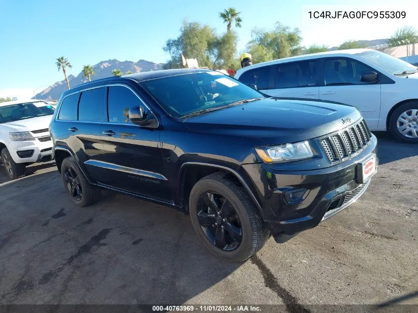 2015 Jeep Grand Cherokee Altitude VIN: 1C4RJFAG0FC955309 Lot: 40763969