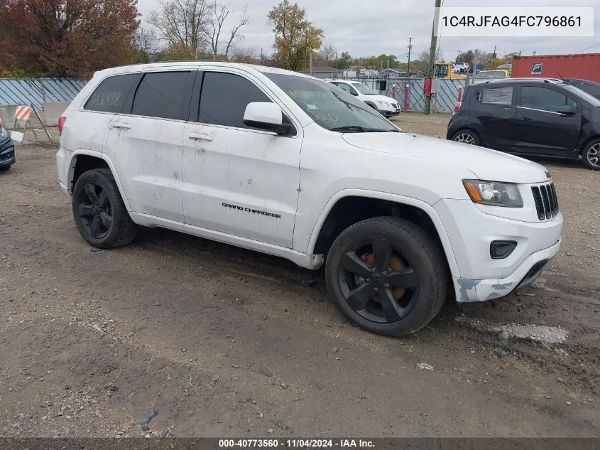 2015 Jeep Grand Cherokee Altitude VIN: 1C4RJFAG4FC796861 Lot: 40773560