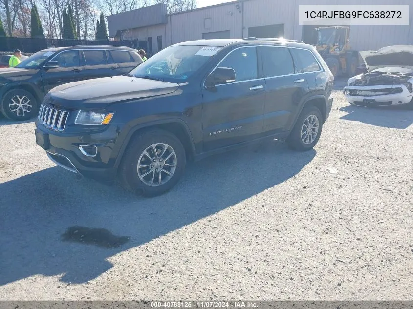 2015 Jeep Grand Cherokee Limited VIN: 1C4RJFBG9FC638272 Lot: 40788125