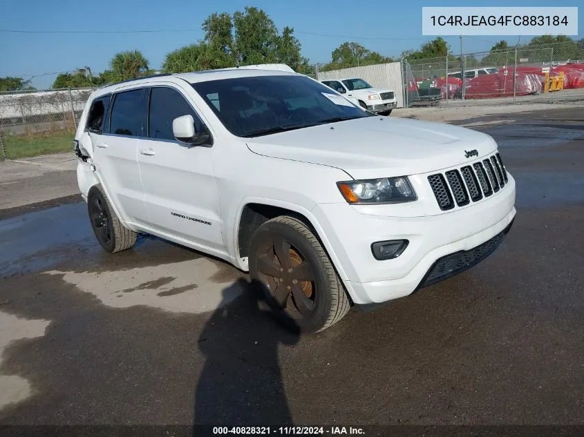 2015 Jeep Grand Cherokee Altitude VIN: 1C4RJEAG4FC883184 Lot: 40828321