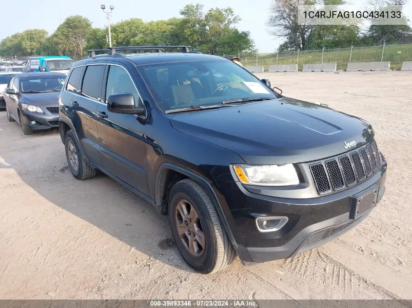 2016 Jeep Grand Cherokee Laredo VIN: 1C4RJFAG1GC434133 Lot: 39893346