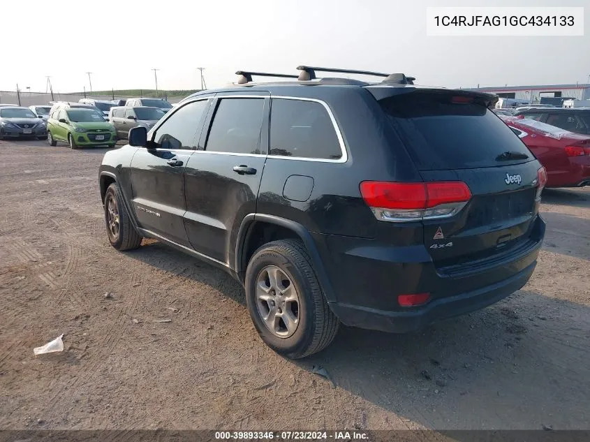 1C4RJFAG1GC434133 2016 Jeep Grand Cherokee Laredo