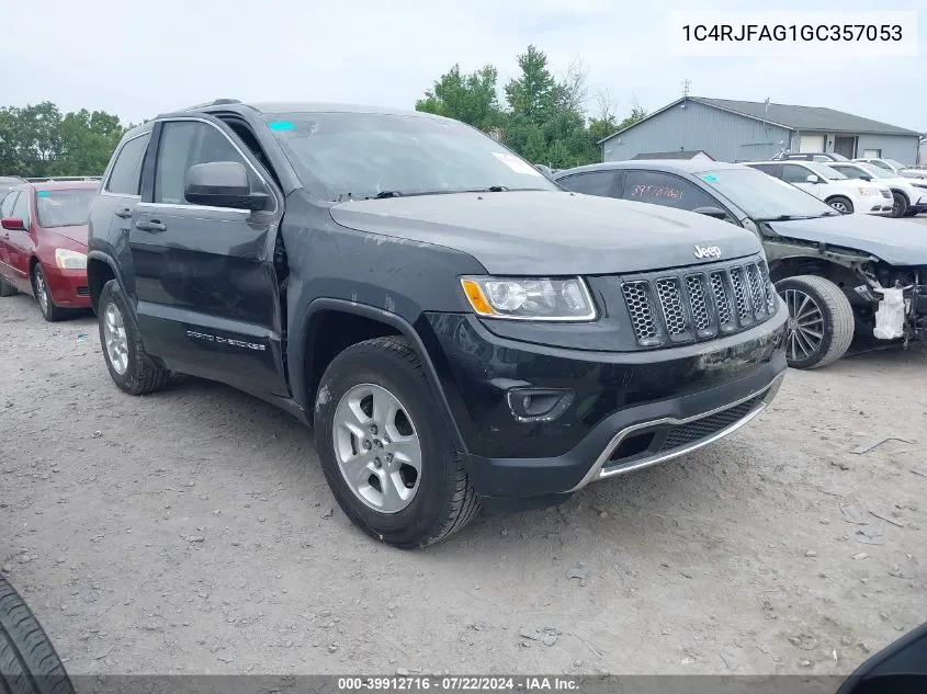 2016 Jeep Grand Cherokee Laredo VIN: 1C4RJFAG1GC357053 Lot: 39912716