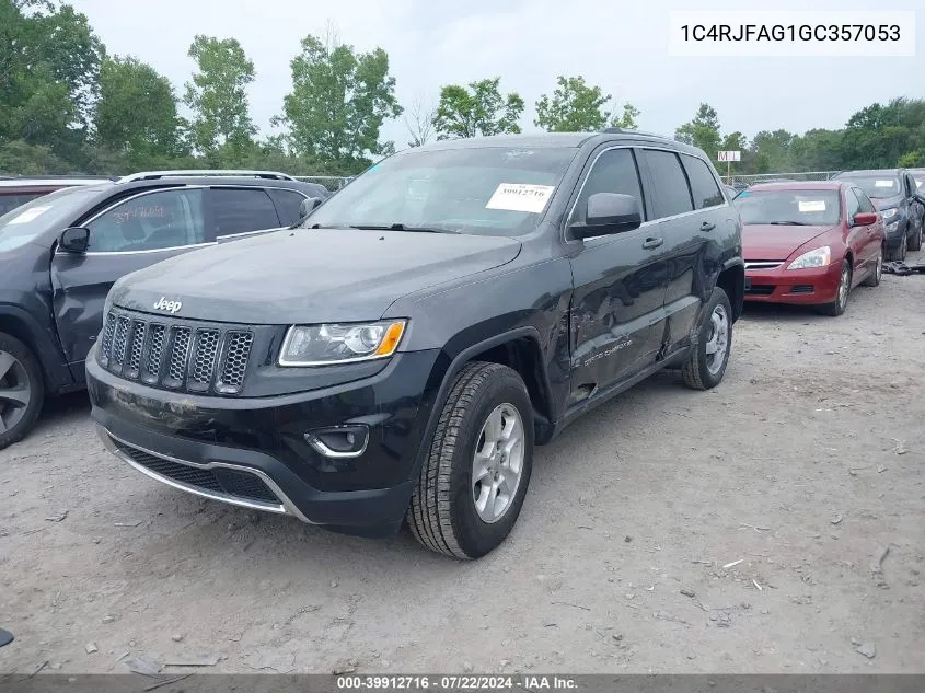 1C4RJFAG1GC357053 2016 Jeep Grand Cherokee Laredo