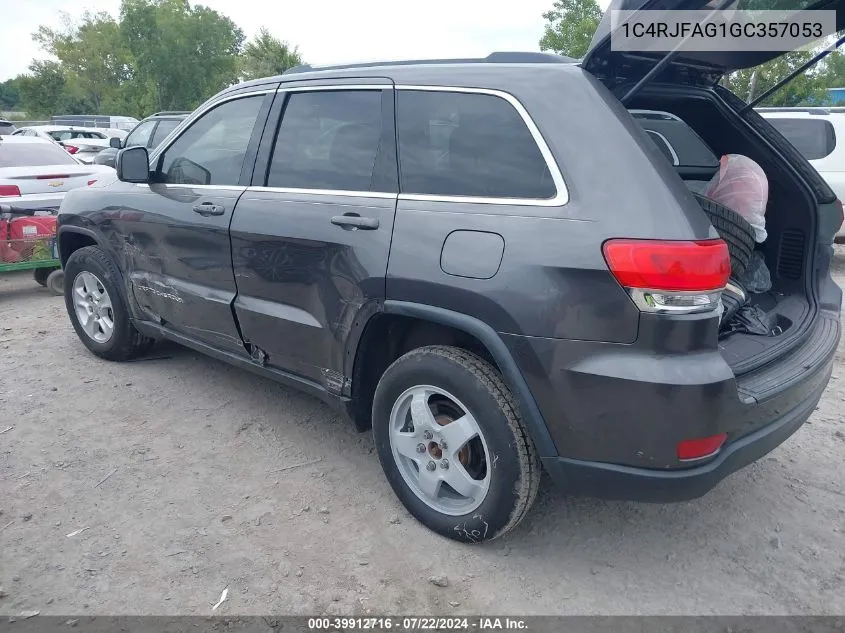 2016 Jeep Grand Cherokee Laredo VIN: 1C4RJFAG1GC357053 Lot: 39912716