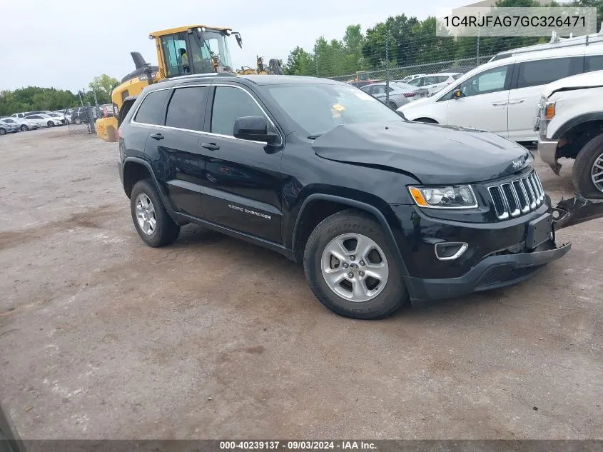 2016 Jeep Grand Cherokee Laredo VIN: 1C4RJFAG7GC326471 Lot: 40239137