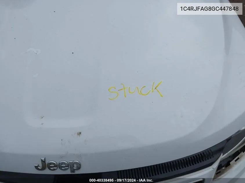 1C4RJFAG8GC447848 2016 Jeep Grand Cherokee Laredo