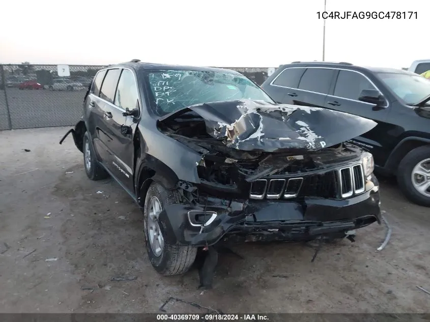 1C4RJFAG9GC478171 2016 Jeep Grand Cherokee Laredo