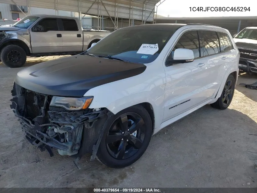 1C4RJFCG8GC465294 2016 Jeep Grand Cherokee High Altitude