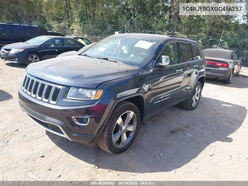 1C4RJFBGXGC456257 2016 Jeep Grand Cherokee Limited