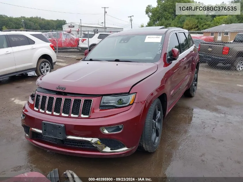 1C4RJFCG8GC376535 2016 Jeep Grand Cherokee High Altitude