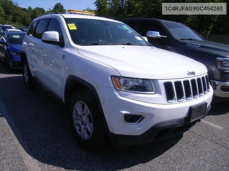 2016 Jeep Grand Cherokee Laredo VIN: 1C4RJFAG9GC454260 Lot: 40414414