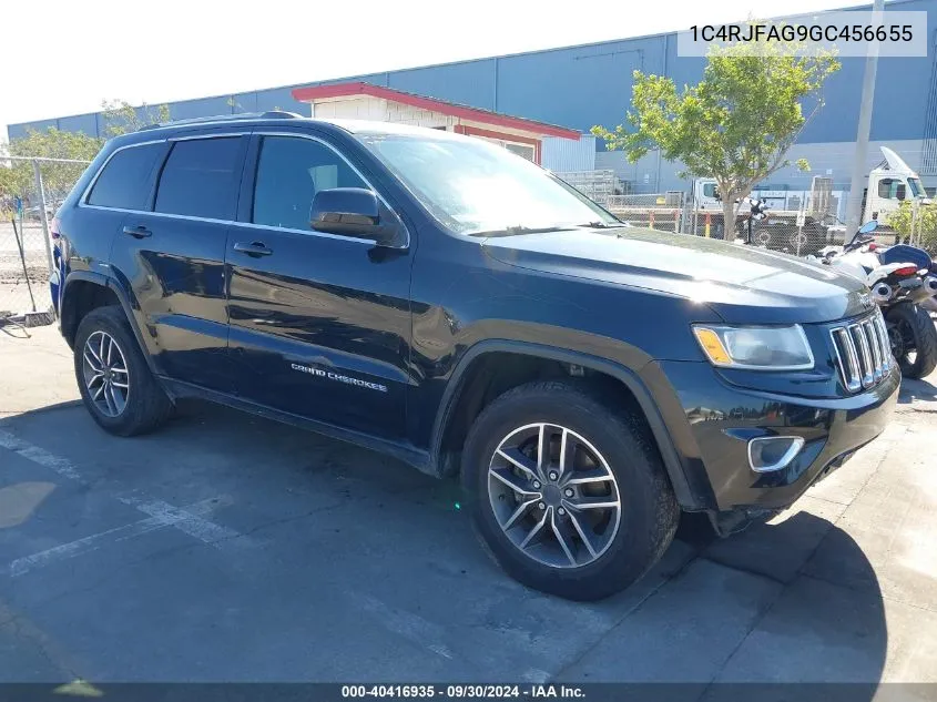 1C4RJFAG9GC456655 2016 Jeep Grand Cherokee Laredo