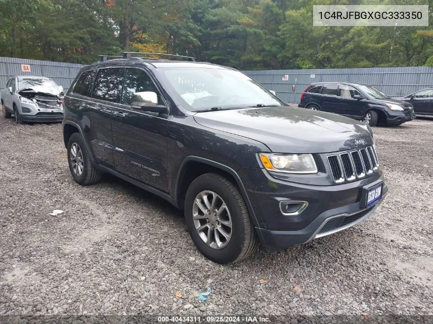 1C4RJFBGXGC333350 2016 Jeep Grand Cherokee Limited