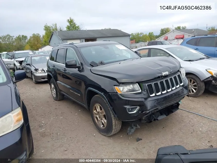 2016 Jeep Grand Cherokee Laredo VIN: 1C4RJFAG5GC462386 Lot: 40445354