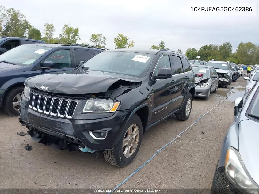 2016 Jeep Grand Cherokee Laredo VIN: 1C4RJFAG5GC462386 Lot: 40445354