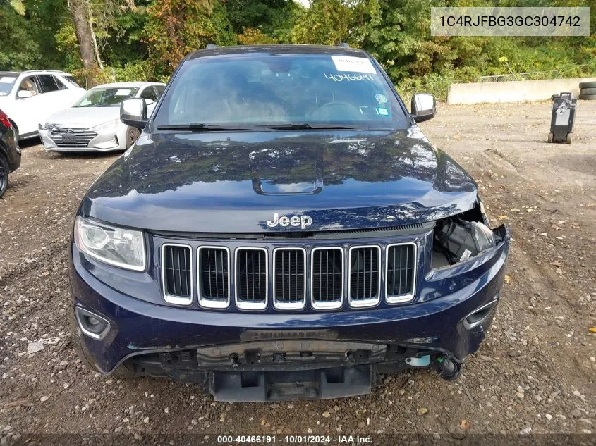 1C4RJFBG3GC304742 2016 Jeep Grand Cherokee Limited