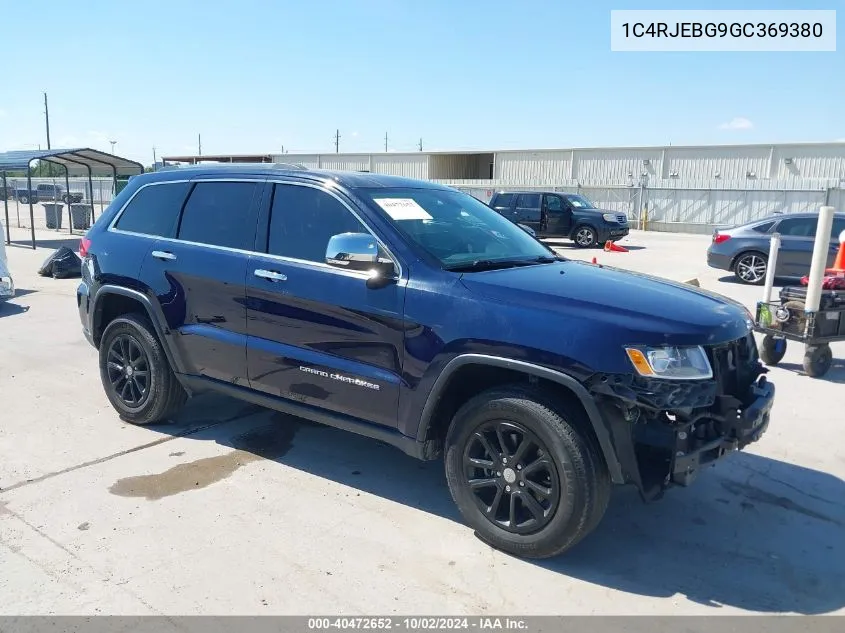 1C4RJEBG9GC369380 2016 Jeep Grand Cherokee Limited