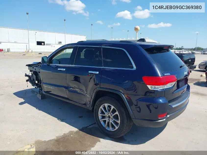 1C4RJEBG9GC369380 2016 Jeep Grand Cherokee Limited