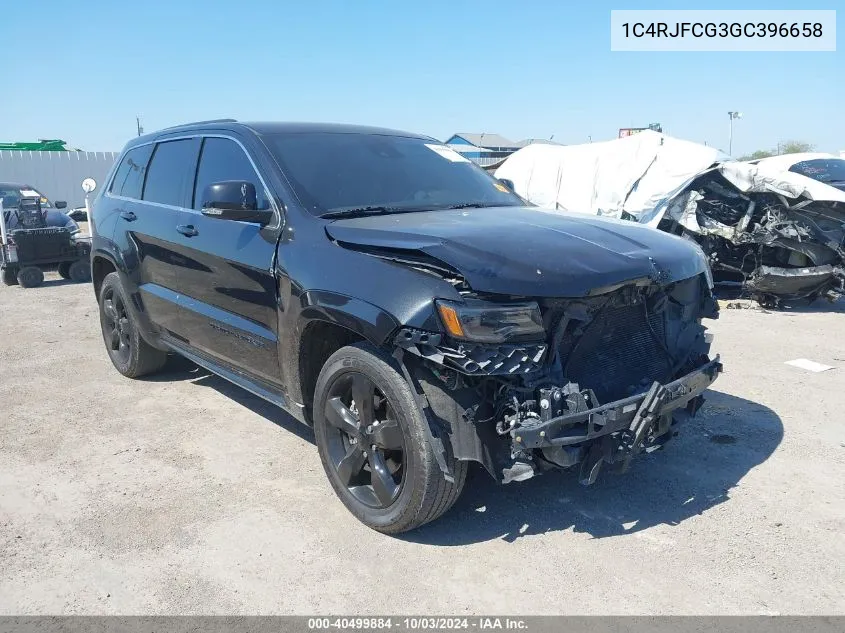 1C4RJFCG3GC396658 2016 Jeep Grand Cherokee High Altitude