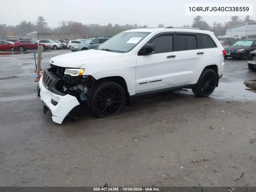 2016 Jeep Grand Cherokee Summit VIN: 1C4RJFJG4GC338559 Lot: 40724395