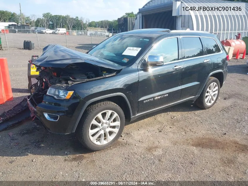 1C4RJFBGXHC901436 2017 Jeep Grand Cherokee Limited 4X4