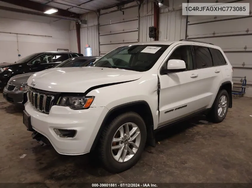 1C4RJFAGXHC773085 2017 Jeep Grand Cherokee Laredo 4X4