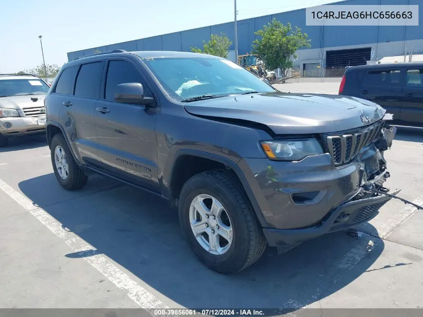 2017 Jeep Grand Cherokee 75Th Anniversary Edition 4X2 VIN: 1C4RJEAG6HC656663 Lot: 39856061