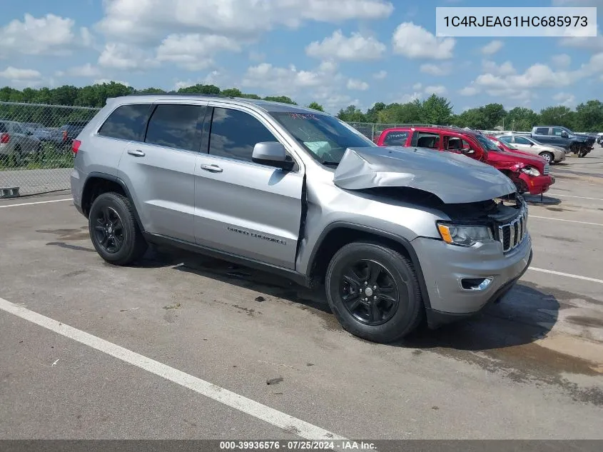 2017 Jeep Grand Cherokee Laredo 4X2 VIN: 1C4RJEAG1HC685973 Lot: 39936576