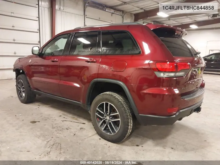 1C4RJFLT8HC844858 2017 Jeep Grand Cherokee Trailhawk 4X4