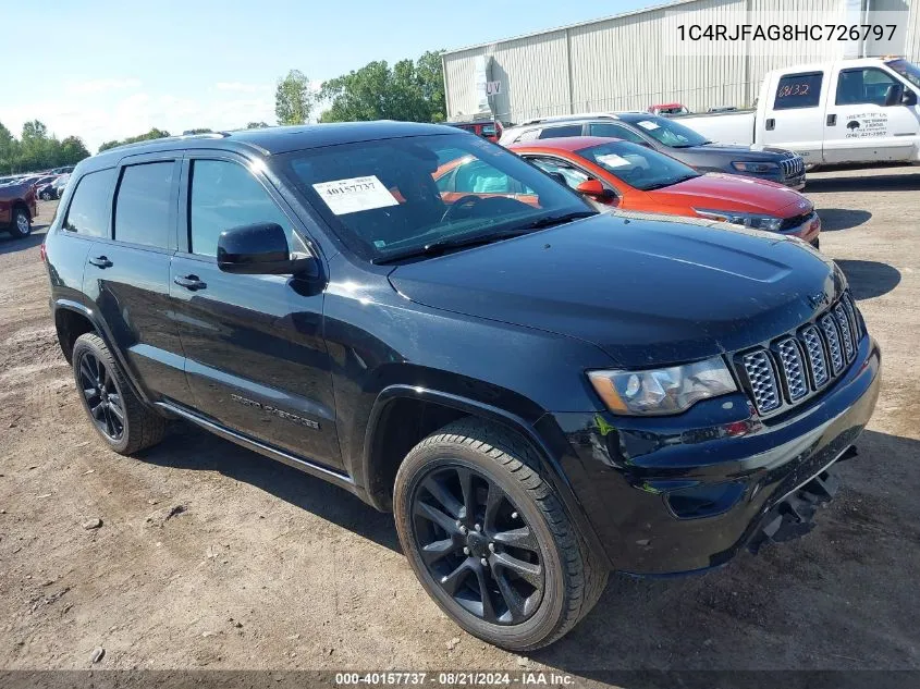 1C4RJFAG8HC726797 2017 Jeep Grand Cherokee Altitude 4X4